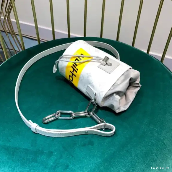 First bag BAG NANO LOUIS VUITTON CHALK 0629